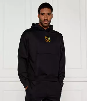 Джемпер диридоверо Regular fit Hugo, черный