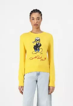 Джемпер DISNEY KARL LAGERFELD, желтый