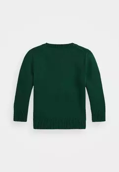 Джемпер DOG INTARSIA-KNIT SWEATER Polo Ralph Lauren, зеленый