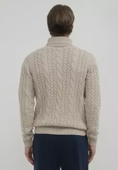 Джемпер DOLCEVITA TRECCE Calliope, светло-коричневый