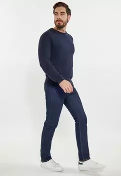 Джемпер DreiMaster, темно-синий деним