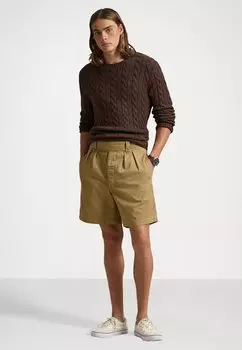 Джемпер DRIVER LONG SLEEVE Polo Ralph Lauren, темно-коричневый