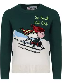 Джемпер Дугласа MC2 Saint Barth Kids, зеленый