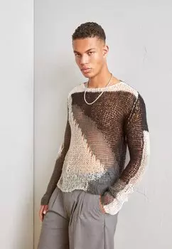 Джемпер ДЖЕМПЕР СВОБОДНЫЙ АБСТРАКТ Jaded London, черный