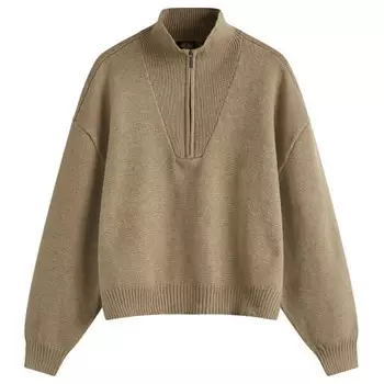 Джемпер East Helena с застежкой-молнией 1/4 Dickies, зеленый