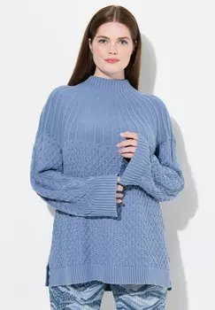 Джемпер ECO TEXTURED Ulla Popken, деним