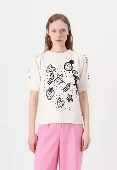 Джемпер EDO SHORT SLEEVE Fabienne Chapot, молочный