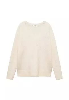 Джемпер EDURNE Mango, бежевый