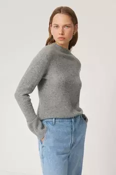 Джемпер Eldon из кашемира Cloud Jigsaw, серый