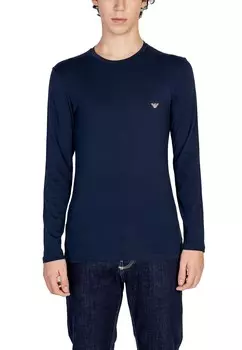 Джемпер Emporio Armani underwear с логотипом, синий