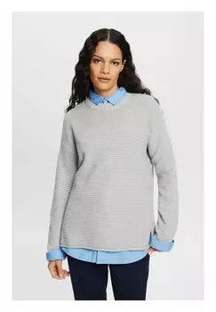 Джемпер Esprit Sus Stich, светло-серый новый