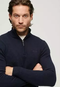 Джемпер ESSENTIAL EMBROIDERED Superdry, синий