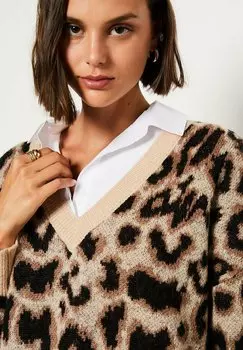 Джемпер Etam, цвет Mottled Beige