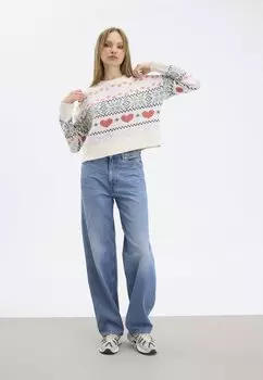 Джемпер Even&Odd, молочный