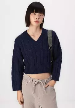 Джемпер Even&Odd, темно-синий