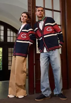 Джемпер EXCLUSIVE HERITAGE 2.0 ZALANDO CARDIGAN GANT, темно-синий