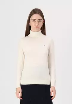 Джемпер EXTRAFINE ROLLNECK GANT, кремовый