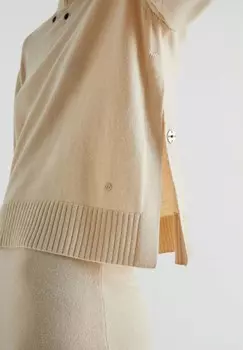 Джемпер EYELET Scalpers, бежевый