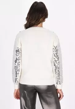 Джемпер faina, белый