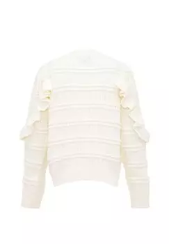 Джемпер faina, белый