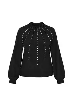 Джемпер faina, черный