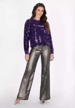 Джемпер faina, фиолетовый