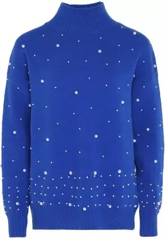 Джемпер faina, синий