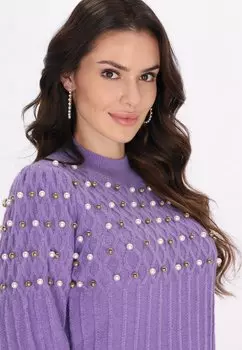 Джемпер faina, сиреневый
