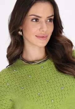 Джемпер faina, зеленый