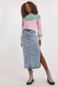 Джемпер Fairisle Simply Be, розовый