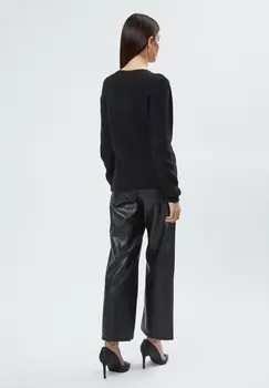 Джемпер FAKE PEARLS CREW-NECK INFLUENCER, черный