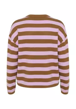 Джемпер FIKAM V-NECK Saint Tropez, коричневый