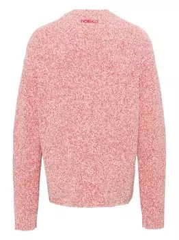 Джемпер Fiorucci меланжевый, красный