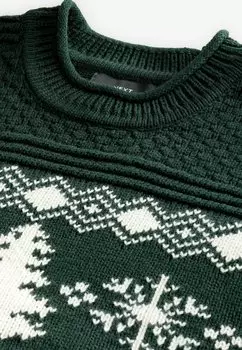 Джемпер FIT RICH CHRISTMAS CREW NECK. Next, зеленый