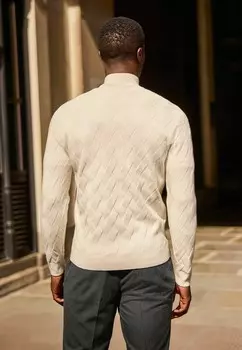 Джемпер FIT SOFT TOUCH PREMIUM REGULAR FIT Next, бежевый