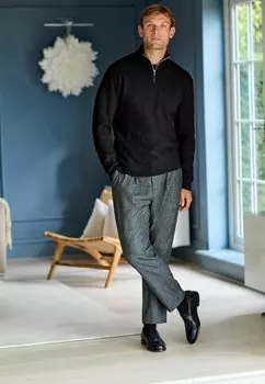 Джемпер FIT SOFT TOUCH PREMIUM REGULAR FIT Next, черный