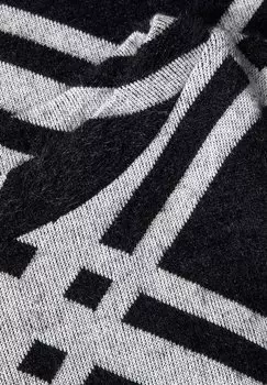 Джемпер FLAUSCHIGES LANGARM Street One, черный