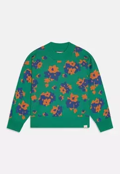 Джемпер FLOWERS MOCKNECK TINYCOTTONS, зеленый