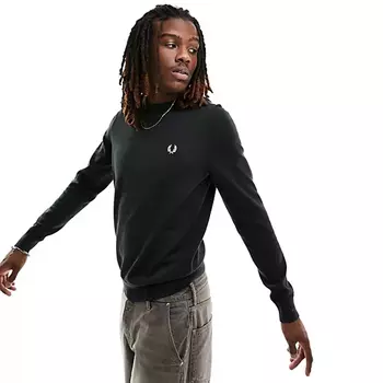 Джемпер Fred Perry Classic Crew Neck, зеленый