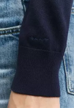 Джемпер GANT, темно-синий