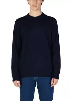 Джемпер Gas вязаный, синий