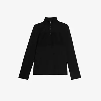 Джемпер Gazine с воротником-воронкой и полумолнией Ted Baker, черный