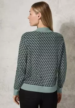 Джемпер GEMUSTERTER Cecil, зеленый