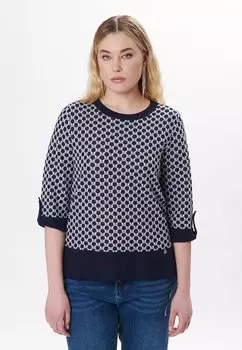 Джемпер GEOMETRIC PATTERN Maison Form'elle, синий