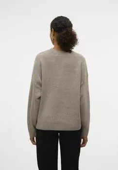 Джемпер GESCHNITTEN RUNDHALS Vero Moda, серый