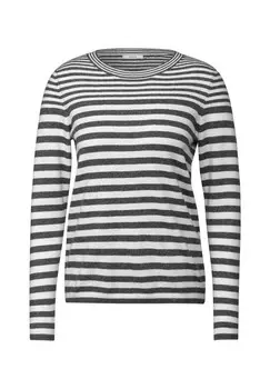 Джемпер GESTREIFTER Cecil, серый