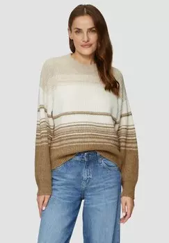 Джемпер GESTREIFTER s.Oliver, бежевый