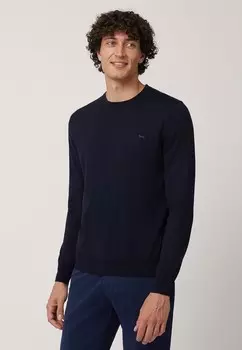 Джемпер GIROCOLLO CON LOGO Harmont & Blaine, темно-синий