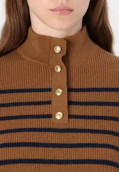 Джемпер GOLD BUTTON SWEATER Tommy Hilfiger, коричневый