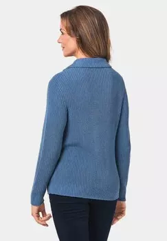 Джемпер GOLDNER, цвет Mottled Dark Blue